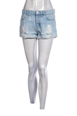Pantaloni scurți de femei H&M Divided, Mărime L, Culoare Albastru, Preț 52,13 Lei