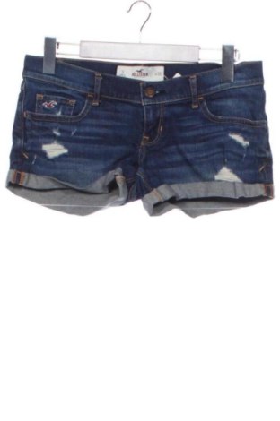 Pantaloni scurți de femei Hollister, Mărime L, Culoare Albastru, Preț 88,62 Lei, #136454038