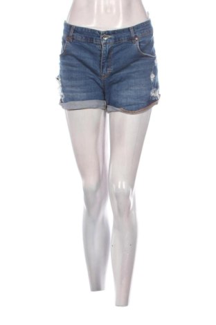 Γυναικείο κοντό παντελόνι Pull&Bear, Μέγεθος XL, Χρώμα Μπλέ, Τιμή 10,00 €