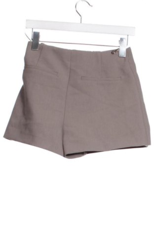 Pantaloni scurți de femei Zara, Mărime XS, Culoare Maro, Preț 63,99 Lei
