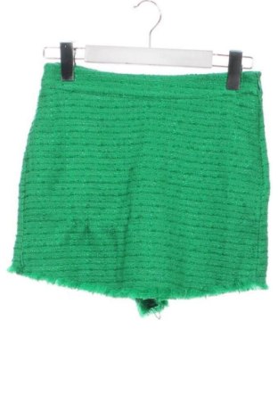 Дамски къс панталон Zara, Размер XS, Цвят Зелен, Цена 10,73 €