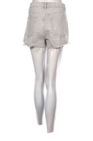Pantaloni scurți de femei Zara, Mărime L, Culoare Gri, Preț 50,99 Lei