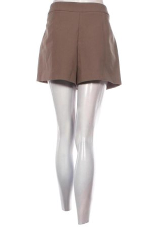 Pantaloni scurți de femei Zara, Mărime XL, Culoare Maro, Preț 52,13 Lei