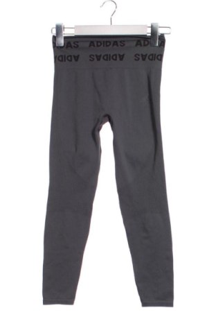 Γυναικείο κολάν Adidas, Μέγεθος XS, Χρώμα Γκρί, Τιμή 20,99 €