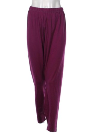 Damskie legginsy Ulla Popken, Rozmiar XXL, Kolor Fioletowy, Cena 166,99 zł