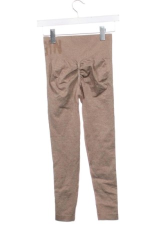 Damen Leggings Unbranded, Größe XXS, Farbe Beige, Preis 17,99 €
