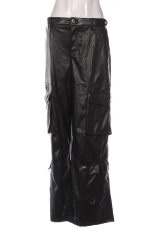 Pantaloni de femei Bershka, Mărime XL, Culoare Negru, Preț 145,99 Lei