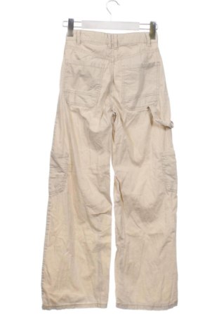 Pantaloni de femei Bershka, Mărime XXS, Culoare Bej, Preț 78,20 Lei