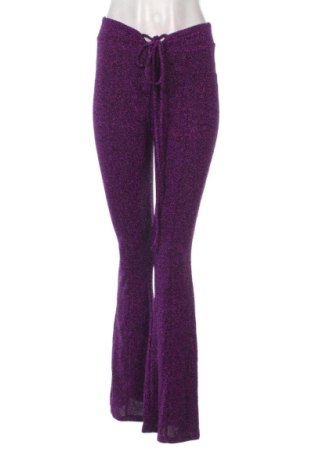 Pantaloni de femei Bershka, Mărime S, Culoare Mov, Preț 91,99 Lei