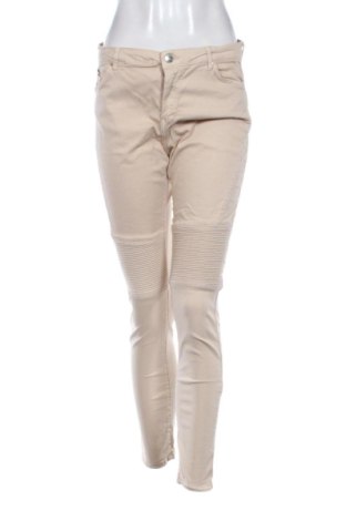Damenhose Bershka, Größe L, Farbe Beige, Preis € 20,01, #136459983