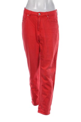 Дамски панталон Bershka, Размер M, Цвят Червен, Цена 15,00 €