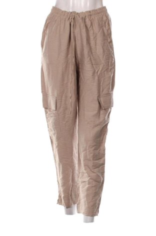 Damskie spodnie Ever.me by Takko Fashion, Rozmiar L, Kolor Beżowy, Cena 102,79 zł
