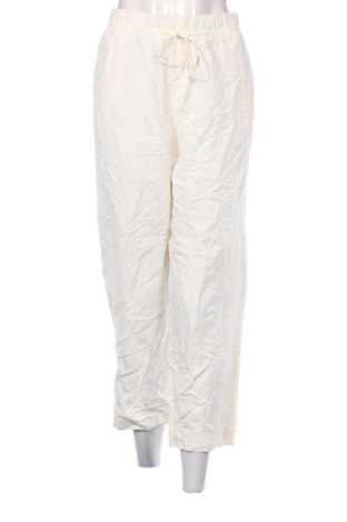 Pantaloni de femei H&M, Mărime XL, Culoare Ecru, Preț 91,99 Lei