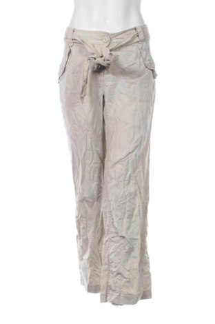 Pantaloni de femei H&M, Mărime L, Culoare Ecru, Preț 91,99 Lei
