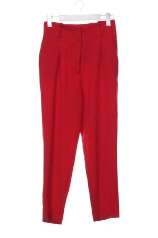 Pantaloni de femei H&M, Mărime XS, Culoare Roșu, Preț 151,99 Lei