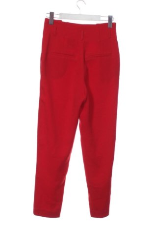 Pantaloni de femei H&M, Mărime XS, Culoare Roșu, Preț 151,99 Lei