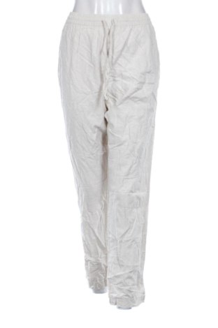 Pantaloni de femei H&M, Mărime L, Culoare Ecru, Preț 91,99 Lei