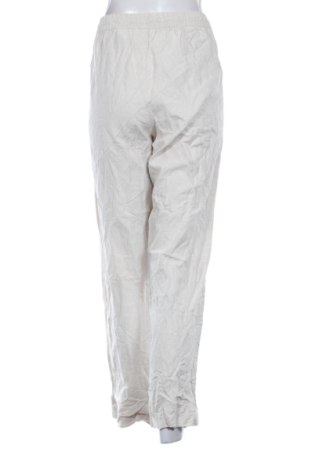 Pantaloni de femei H&M, Mărime L, Culoare Ecru, Preț 91,99 Lei