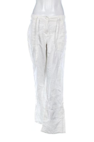 Pantaloni de femei H&M, Mărime XXL, Culoare Ecru, Preț 91,99 Lei