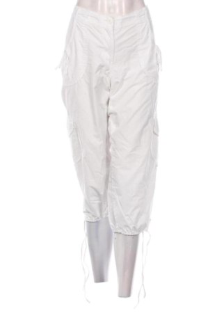 Damenhose H&M L.O.G.G., Größe XXL, Farbe Weiß, Preis € 15,00