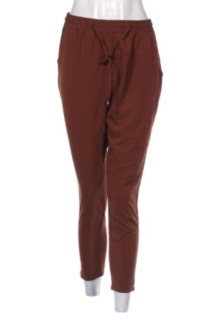 Pantaloni de femei Kontatto, Mărime M, Culoare Maro, Preț 129,99 Lei