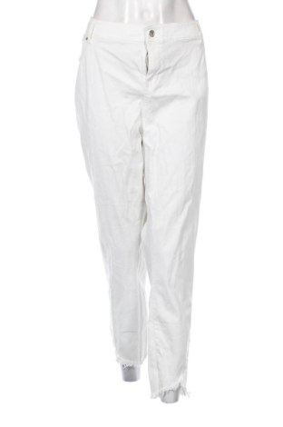 Pantaloni de femei Laura Torelli, Mărime XXL, Culoare Alb, Preț 120,49 Lei