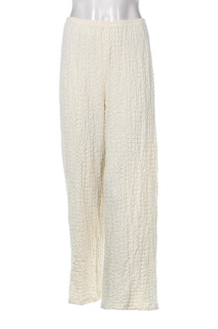 Pantaloni de femei Lindex, Mărime XL, Culoare Ecru, Preț 91,99 Lei