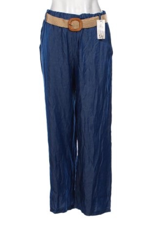 Γυναικείο παντελόνι NEW COLLECTION, Μέγεθος L, Χρώμα Μπλέ, Τιμή 47,59 €