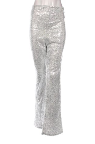 Дамски панталон Pretty Little Thing, Размер L, Цвят Сребрист, Цена 24,00 €