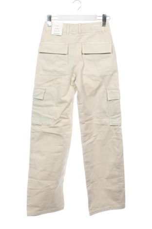 Damskie spodnie Pull&Bear, Rozmiar XS, Kolor Beżowy, Cena 123,99 zł