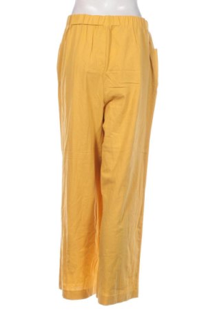Pantaloni de femei SHEIN, Mărime L, Culoare Galben, Preț 77,00 Lei