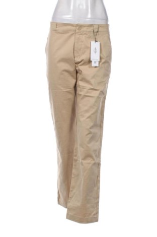 Дамски панталон Stradivarius, Размер L, Цвят Бежов, Цена 24,03 €