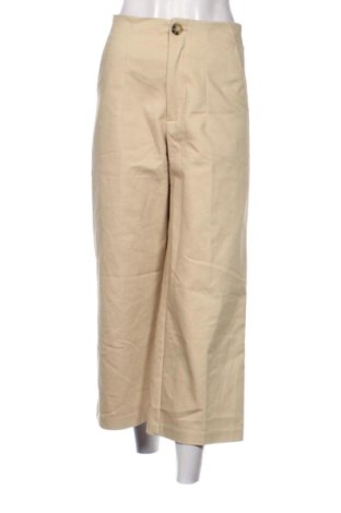 Дамски панталон Stradivarius, Размер S, Цвят Бежов, Цена 15,33 €