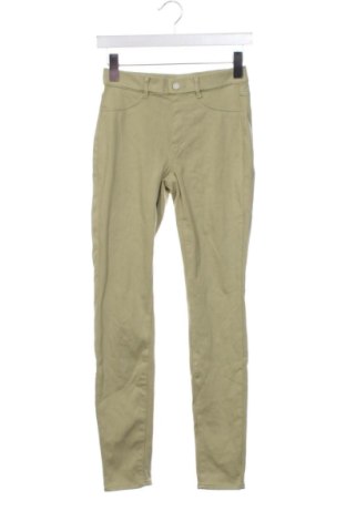 Дамски панталон Uniqlo, Размер XS, Цвят Зелен, Цена 19,42 €