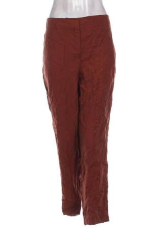 Pantaloni de femei Violeta by Mango, Mărime XL, Culoare Maro, Preț 243,99 Lei