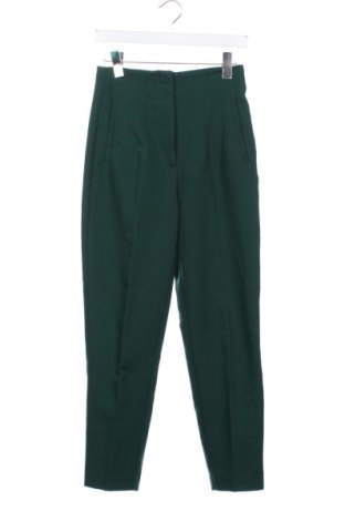 Dámske nohavice Zara, Veľkosť XS, Farba Zelená, Cena  16,95 €