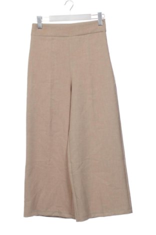 Γυναικείο παντελόνι Zara, Μέγεθος XS, Χρώμα  Μπέζ, Τιμή 16,99 €