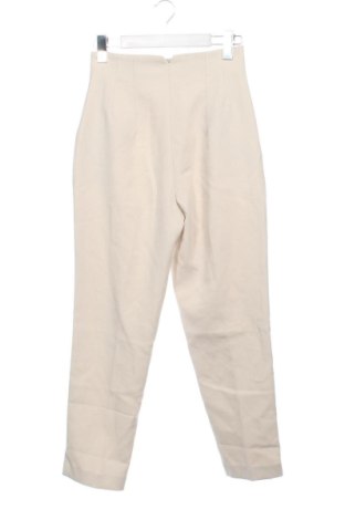 Damskie spodnie Zara, Rozmiar XS, Kolor ecru, Cena 72,99 zł