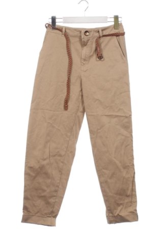 Дамски панталон Zara, Размер XS, Цвят Бежов, Цена 14,31 €