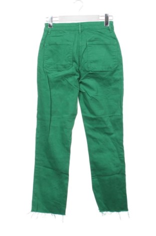 Γυναικείο παντελόνι Zara, Μέγεθος XS, Χρώμα Πράσινο, Τιμή 16,99 €