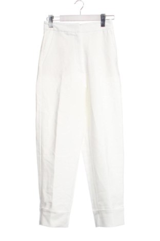 Pantaloni de femei Zara, Mărime XS, Culoare Alb, Preț 85,99 Lei