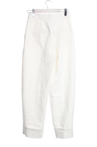 Pantaloni de femei Zara, Mărime XS, Culoare Alb, Preț 85,99 Lei