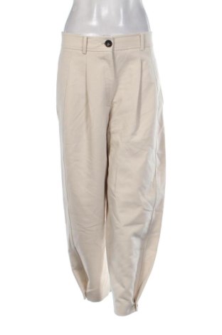 Damskie spodnie Zara, Rozmiar M, Kolor ecru, Cena 72,99 zł