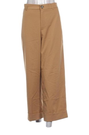 Pantaloni de femei Zara, Mărime L, Culoare Bej, Preț 85,99 Lei
