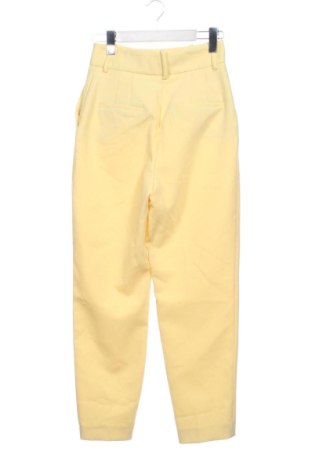 Damskie spodnie Zara, Rozmiar XS, Kolor Żółty, Cena 72,99 zł