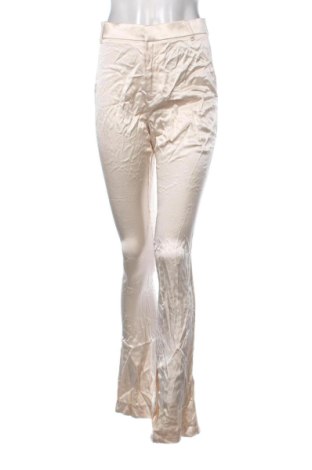 Damskie spodnie Zara, Rozmiar S, Kolor ecru, Cena 166,99 zł