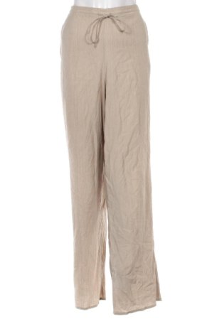 Дамски панталон Zara, Размер XL, Цвят Бежов, Цена 14,00 €