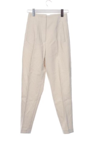 Pantaloni de femei Zara, Mărime XXS, Culoare Bej, Preț 85,99 Lei