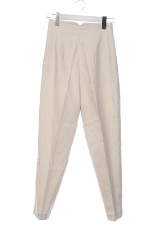 Pantaloni de femei Zara, Mărime XXS, Culoare Bej, Preț 85,99 Lei
