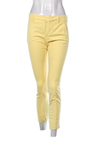Pantaloni de femei Zara, Mărime S, Culoare Galben, Preț 85,99 Lei